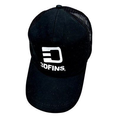 3DFINS Logo Cap - BLACK