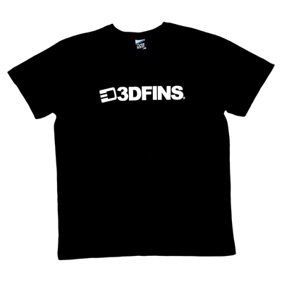 3DFINS Logo T-Shirt - BLACK