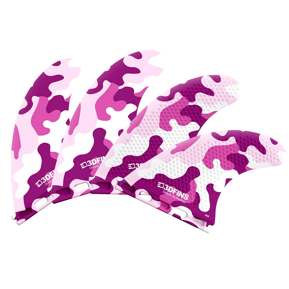 3DFINS クアッドフィン ケース付き 3DFINS クアッドフィン ケース付き Surf Fins Quad Collection